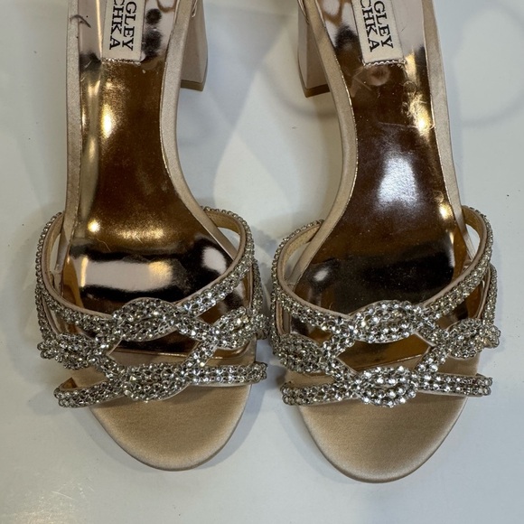 JEWEL BADGLEY MISCHKA Sonya Block Heel SHOES Size 7 - Picture 2 of 14